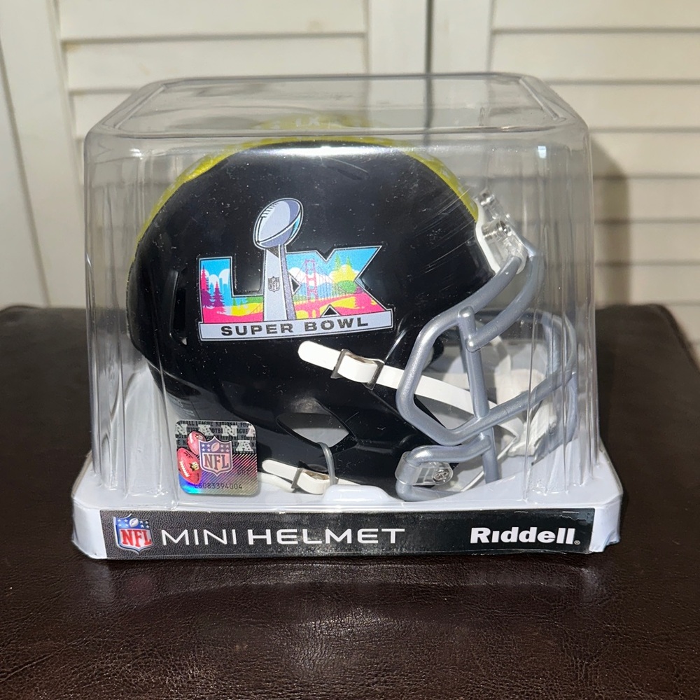 Riddell Super Bowl LX(60) Speed Mini Helmet…🏈